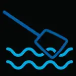 Pool cleaning service icon