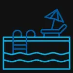 Commercial pool service icon, The Pool Guys San Antonio